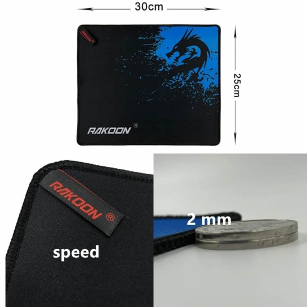 Podložka pod myš a klávesnici | Blue Dragon - Speed35x44cm