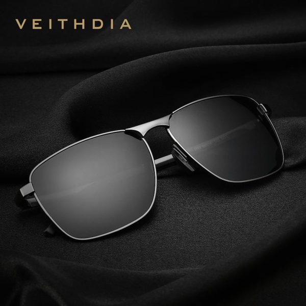 Stylové pánské polarizační brýle Veithdia - Gray