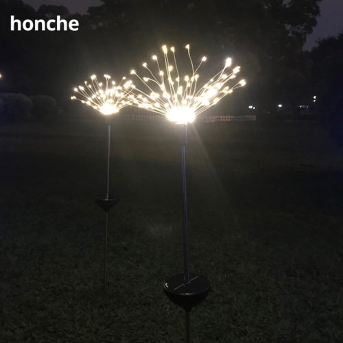 Venkovní LED osvětlení Honche Strom | Solární nabíjení - 2-4w, White