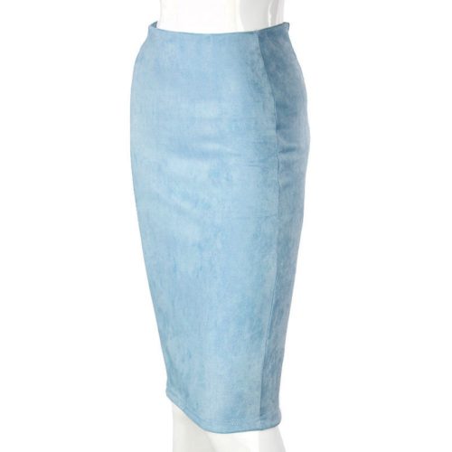 Dámská luxusní sukně - Xxxl, Navy-blue