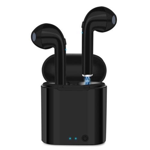 Bezdrátová bluetooth sluchátka IX8 TW Pro s nabíjecím boxem - No-package-box-black