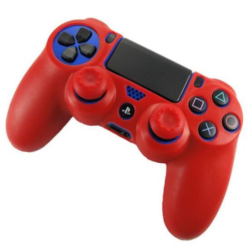 PS4 silikonový ochranný obal na ovladač - Cerna