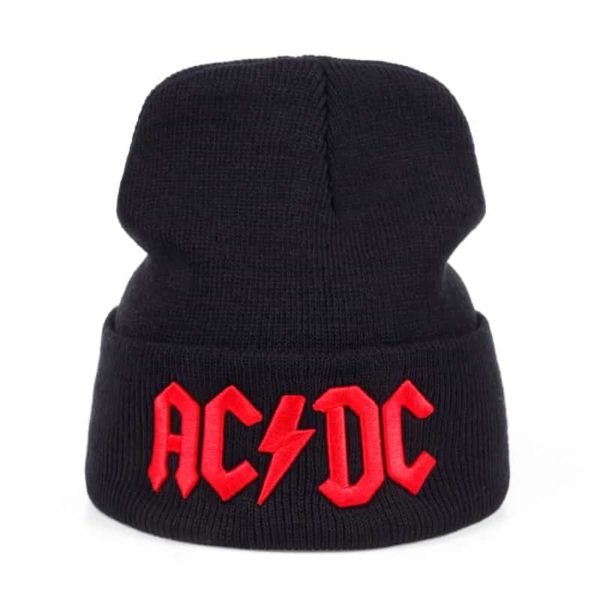 Zimní čepice Rock AC/DC - White