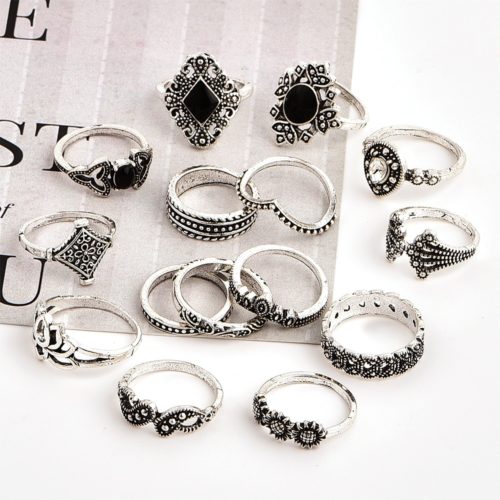 Luxusní set prstenů Bohemian