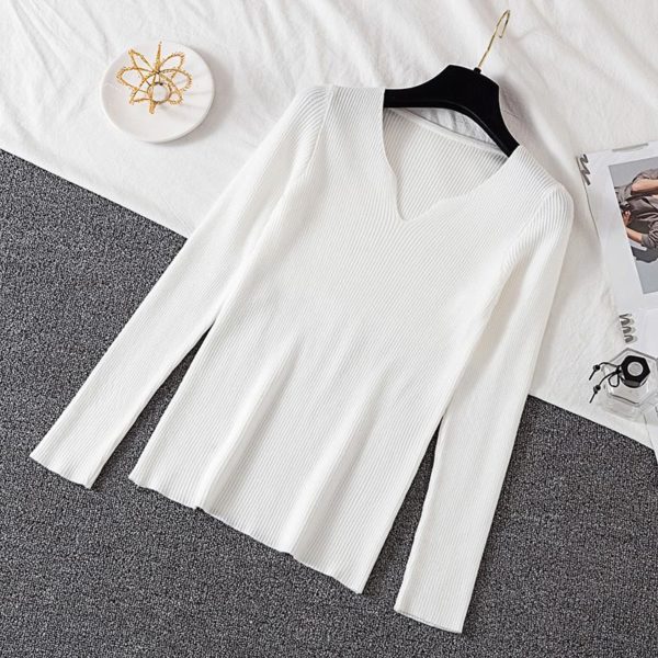 Dámský pletený svetr Dames - One-size, White