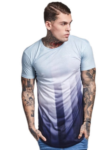 Pánské stylové triko Eazy - Xxl, Light-blue