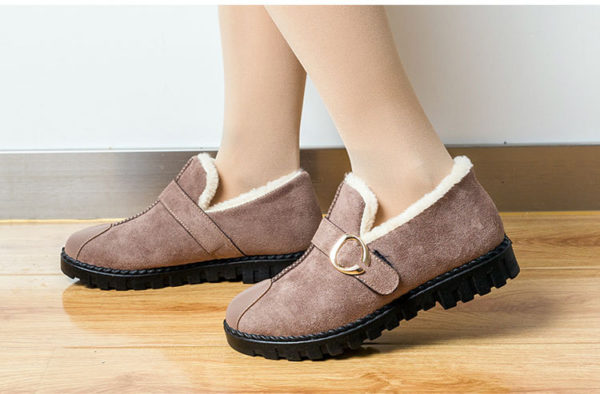 Dámské protiskluzové zimní boty Antislip - 40, Cotton-shoes-10