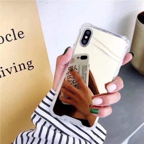 Zrcadlové pouzdro iPhoneCase - Iphone-xs-max, Silver1
