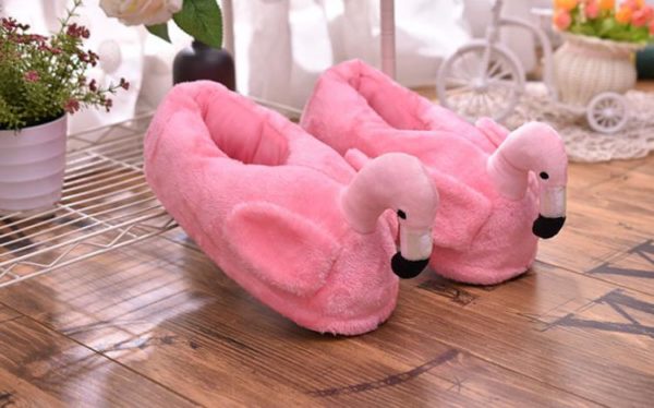 Vtipné plyšové pantofle Dalian - 42, Pink