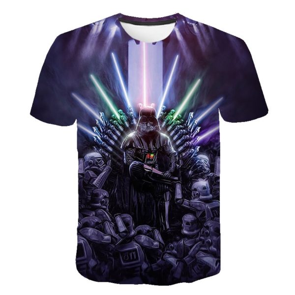 Moderní tričko s motivem Darth Vader - 6xl, Picture-color-350853
