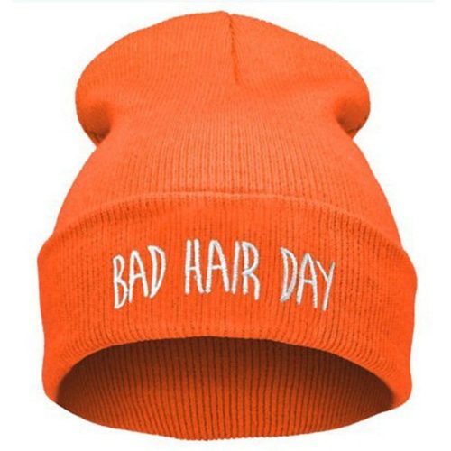 Vtipný dámský kulich Bad Hair Day - Orange