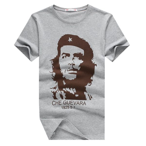 Pánské tričko Cuba Guevara - Xxxl, Gray