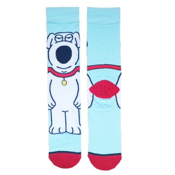 Dámské  ponožky Funny Socks - Burgundy