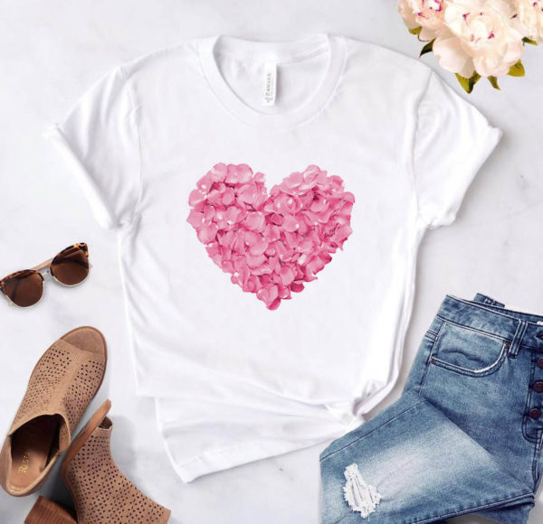 Dámské fashion tričko PinkLove - Xxxl, White
