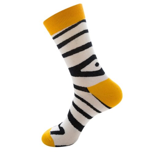 Pánské barevné ponožky Madihah - Univerzalni, Clear