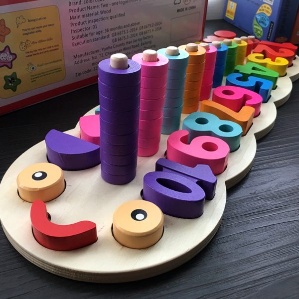 Dětská naučná hra na styl Montessori - Green