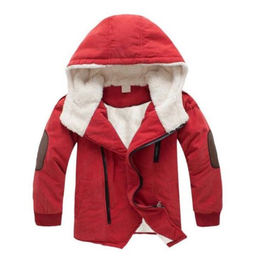 Zimní chlapecká bunda Rakit - 11-let, Red