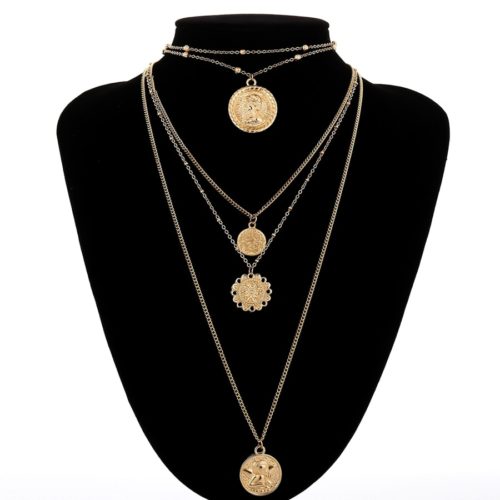Luxusní dámský náhrdelník Liyah - Stribrna