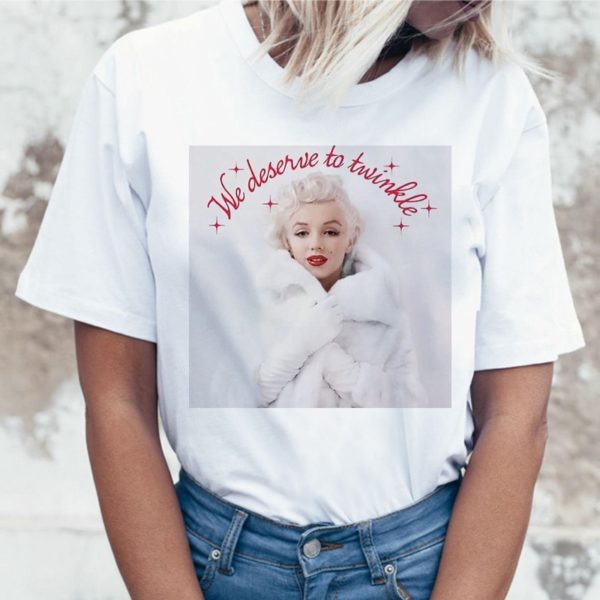 Dámské pohledné tričko Marilyn Monroe - 3053, Xxl