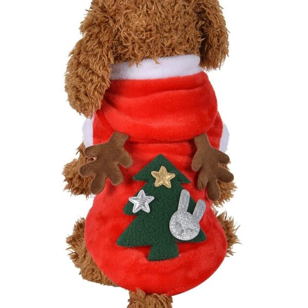 Vánoční obleček pro psa - Xl, Red