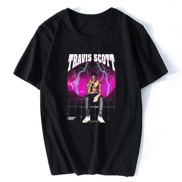 Luxusní pánské tričko Travis Scott - 3xl, 01