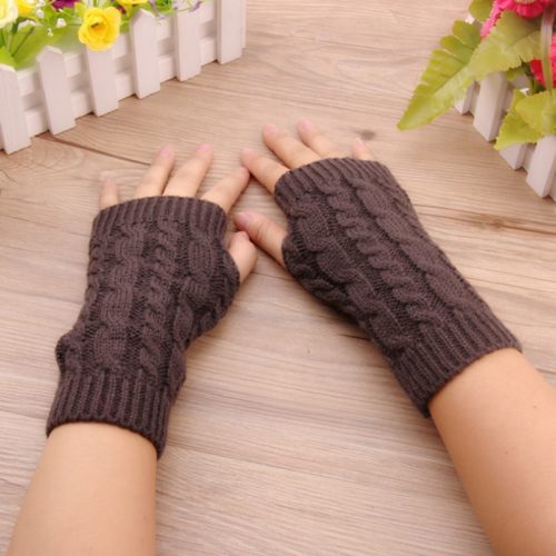 Dámské bezprsté rukavice Gemie - Uni, Light-gray
