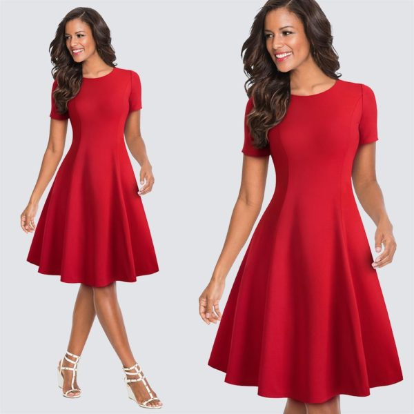 Dámské společenské šaty Elena - Xxl, Red