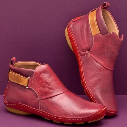 Krasné dámské boty Lauren - 43, Red