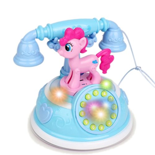 Dětský telefon Pony - Pink