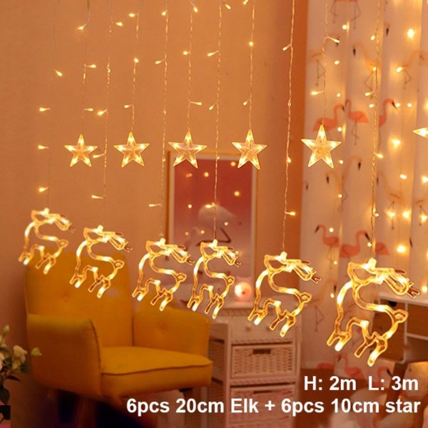 Vánoční LED dekorace Turk - 220v-eu-plug, 55-23