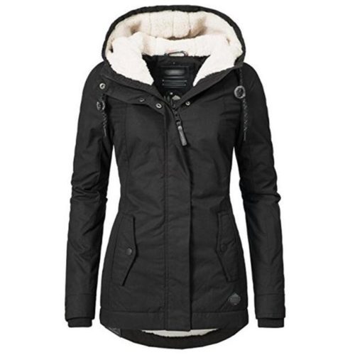 Trendy zimní kabát Morales - 4xl, Black