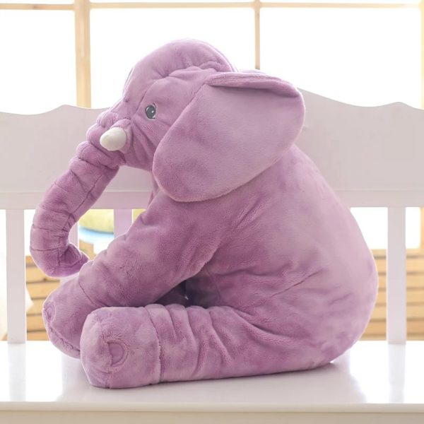Krásný plyšový slon Kevin - 60cm, Purple