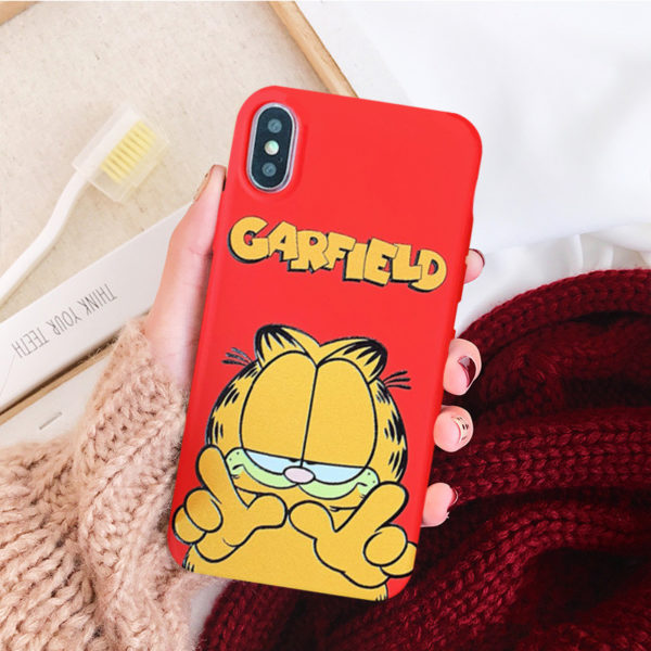 Kryt na iPhone Garfield - Style-3, Iphone-xr