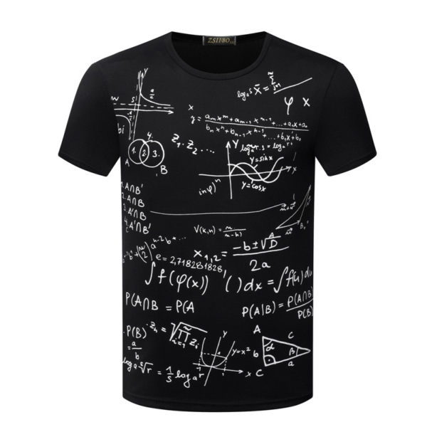 Pánské tričko Matematic - 3xl, White