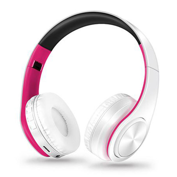 Luxusní sluchátka Byront - 12white-pink