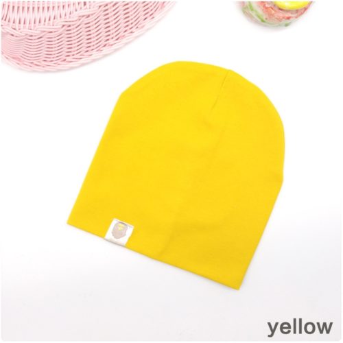 Dětská zimní čepice - Yellow