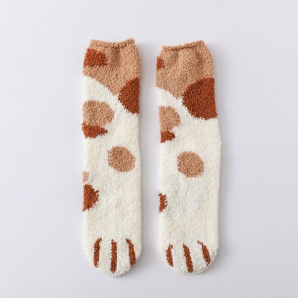 Dámské teplé ponožky Kitty - One-size, 002