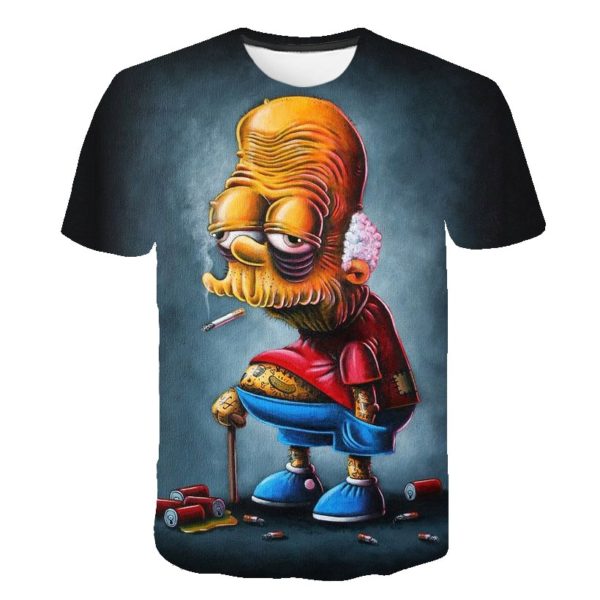 Pánské tričko The Simpsons - 6xl, 2307