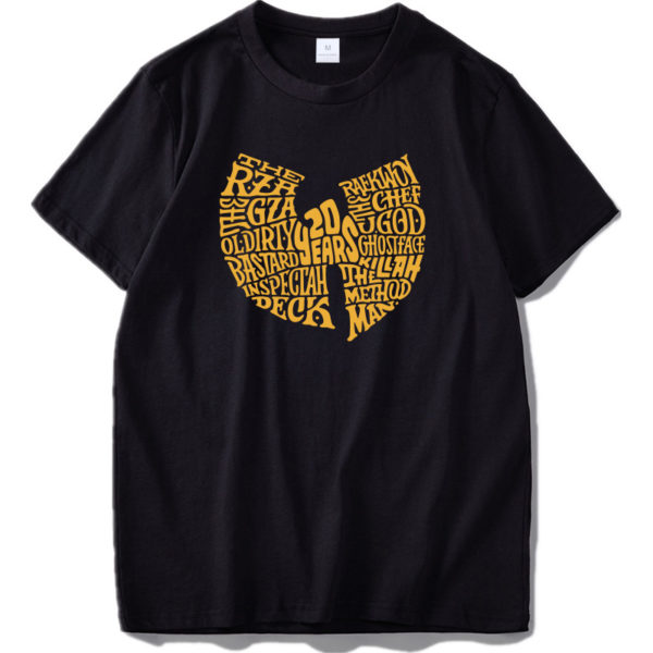 Pánské tričko Wu Tang Clan - Xxl, Black-4