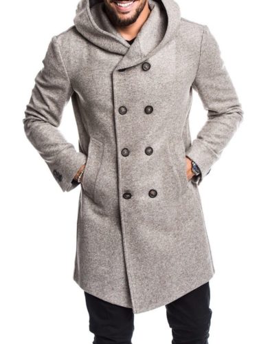 Pánský stylový kabát Moor - 3xl, Camel