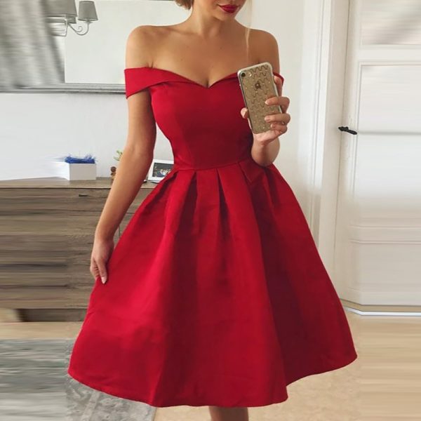 Dámské společenské šaty Redd - Xl, Red