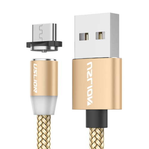 Magnetický USB kabel Mauree - 1m, For-type-c-black