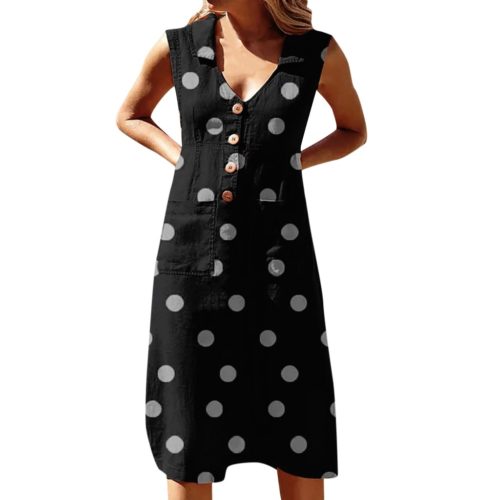 Dámské šaty s puntíky Spuds - Xxl, Color-4