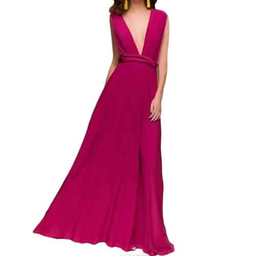 Elegantní dlouhé dámské šaty Velasquez - Xl, Color-9