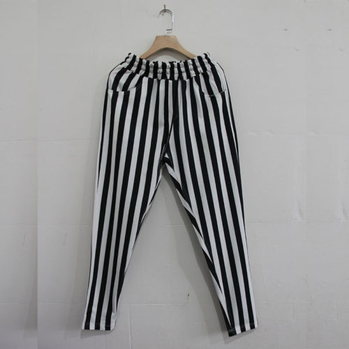 Černobílé pánské kalhoty Mac - Xxl, White