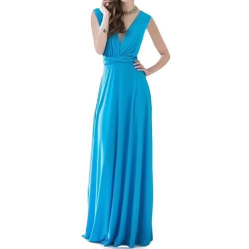 Elegantní dlouhé dámské šaty Velasquez - Xl, Color-9