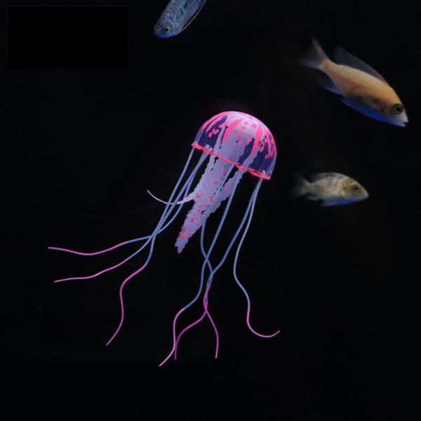 Světélkující umělé medůzy do akvária - dekorace