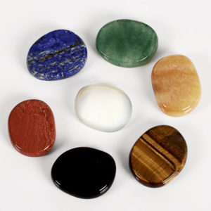 Čakrové krystalické kameny 7 kusů
