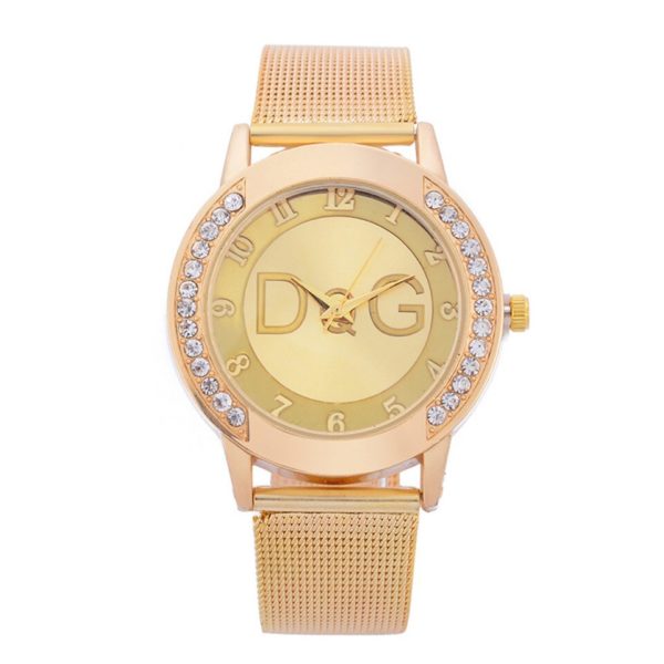 Luxusní dámské hodinky DaG - Gold, China