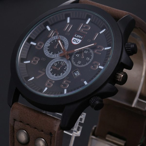 Pánské klasické moderní hodinky - BLACK A